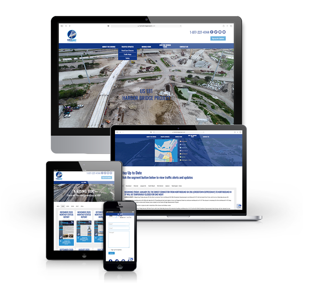 TxDOT Harbor Bridge Project website