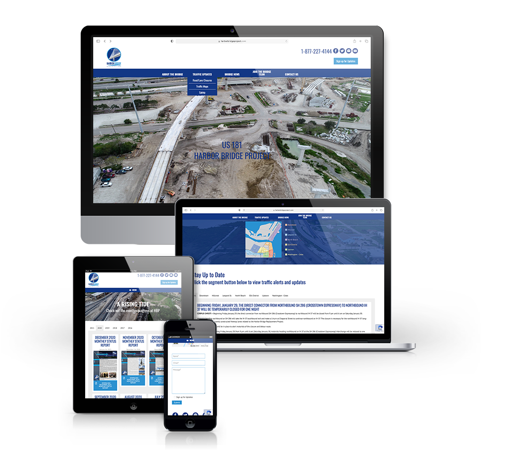 Harbor Bridge Project Website