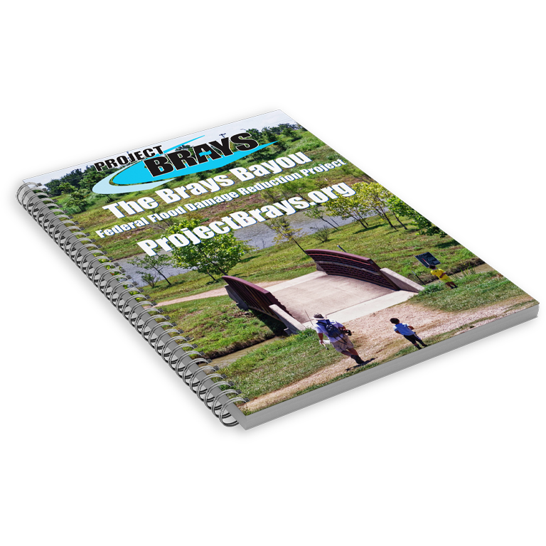 Harris County Flood Control District Project Brays notebook