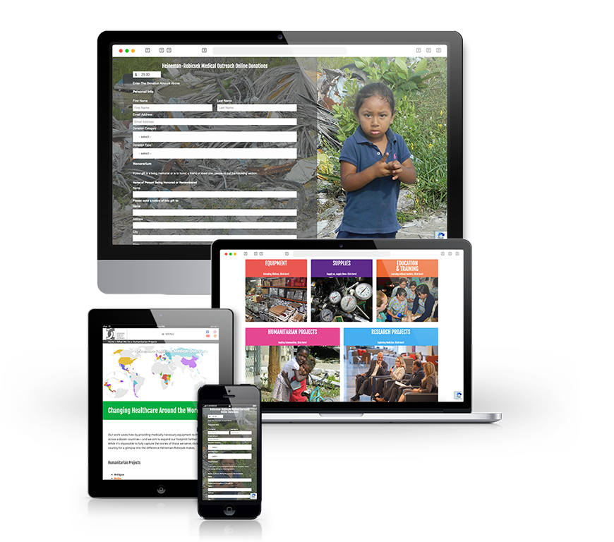 Heineman-Robicsek Foundation Website Redesign