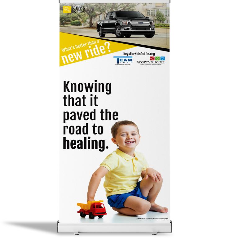 Scottys House Child Advocacy Center Keys for Kids banner