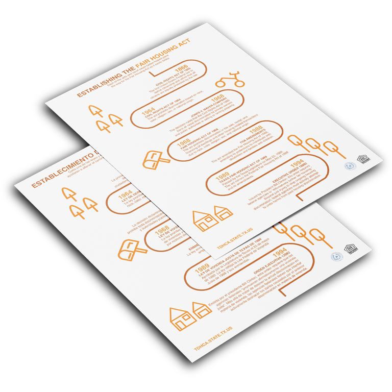 Texas Department of Housing and Community Affairs flyer